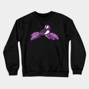 Pride Birds - Asexual, Demisexual, Grey-Asexual Crewneck Sweatshirt